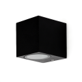 Kinkiet ścienny lampa ogrodowa GU10 IP44 1188 czarna