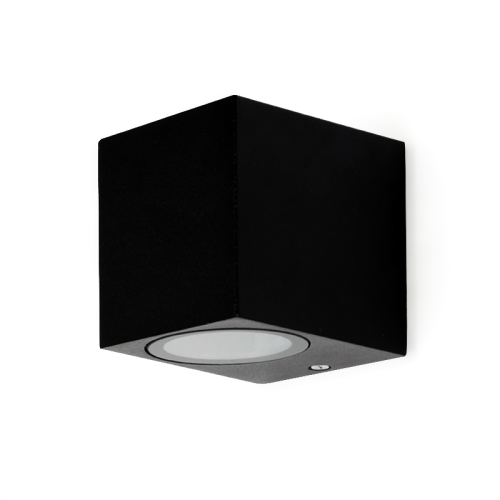 Kinkiet ścienny lampa ogrodowa GU10 IP44 1188 czarna