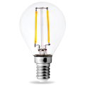 Żarówka filament LED G45 E14 - mały gwint 2W=20W 200lm biała ciepła