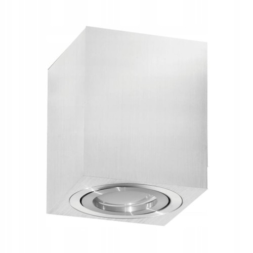 Lampa sufitowa oprawa natynkowa kwadrat KOB37L CHROM