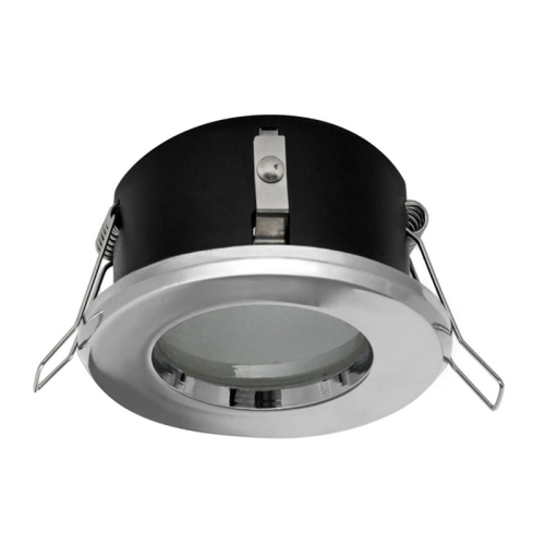 Oprawa sufitowa IP44 do łazienki oczko wpuszczane KOB34 chrom 