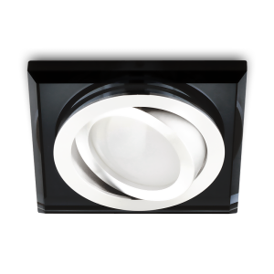 Oprawa wpuszczana kwadrat KOB51 czarny