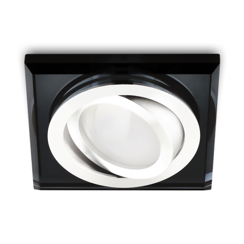 Oprawa wpuszczana kwadrat KOB51 czarny