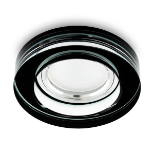 Oprawa wpuszczana stropowa okrągła KOB49 czarny 