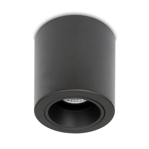 Regulowana oprawa natynkowa GU10 spot 6836 czarny