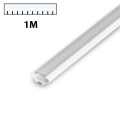 Profil LED PCV CORNER biały 1m klosz transparentny 2539