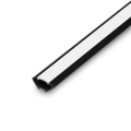 Profil LED PCV CORNER czarny 2m klosz mleczny 6845