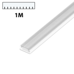 Profil LED PCV SLIM biały 1m klosz transparentny 3170 