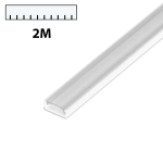 Profil LED PCV SLIM biały 2m klosz transparentny 2432