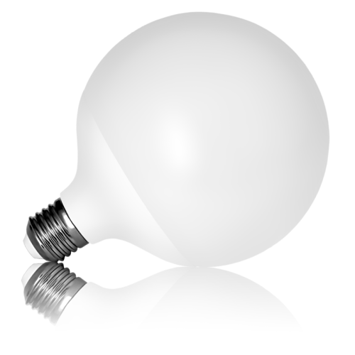 Żarówka LED SMD E27 - duży gwint G120 17W=130W biała ciepła