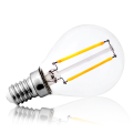 Żarówka filament LED G45 E14 - mały gwint 2W=20W 200lm biała ciepła