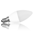 Żarówka LED C37 E14 - mały gwint 6W=60W ściemnialna biała ciepła