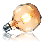 Żarówka EDISON vintage E27 - duży gwint 6W  biała ciepła DL-12