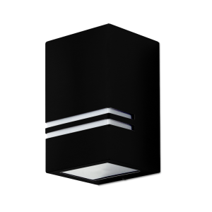 Zewnętrzny kinkiet ścienny IP44 GU10 KAZAMI.A czarny