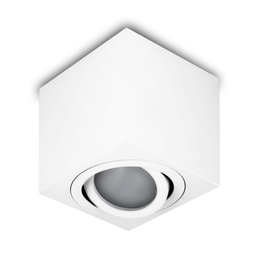 Regulowana lampa natynkowa KOB37 biały 