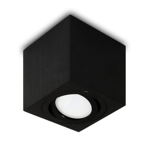 Regulowana lampa natynkowa KOB37 czarny