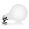 Żarówka LED filament mleczna G80 E27 - duży gwint 8W=80W biała ciepła
