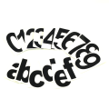 Kinkiet zewnętrzny z numerem domu E27 Neville czarny  