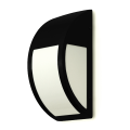 Kinkiet zewnętrzny oświetlenie elewacji GARDENA E27 IP44 czarny
