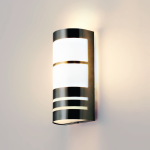 Kinkiet zewnętrzny oświetlenie elewacji IP44 MALFOY inox