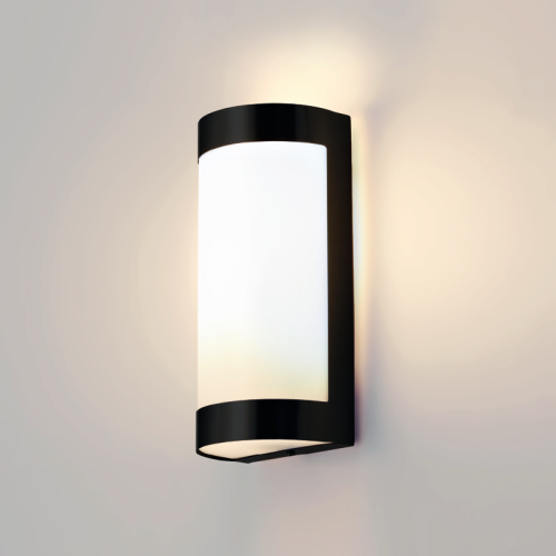 Kinkiet zewnętrzny oświetlenie elewacji IP44 GOYLE czarna 