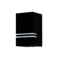 Zewnętrzny kinkiet ścienny IP44 GU10 KAZAMI.A czarny