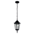 Wisząca lampa ogrodowa IP44 E27 KB04105 czarna