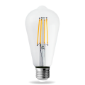 OBSERWUJ Żarówka LED E27 Filament 8W Edison ST64