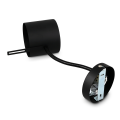 WYPRZEDAŻ Kinkiet lampa nad łóżko lampa do czytania GU10 z wyłącznikiem GARY czarna