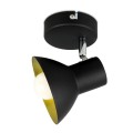 Lampa sufitowa kinkiet spot loft skandynawski E14 BK