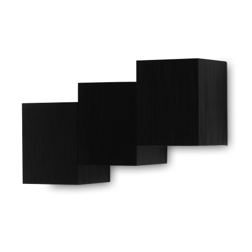 Lampa ścienna LED LEDia-17 2W 230V barwa neutralna czarna