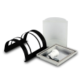MEGAN  lampa elewacyjna IP44 BK