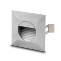 Lampa schodowa wpuszczana LED 2W IP54 PREMIUM KAGI szara
