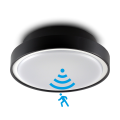 Zewnętrzna lampa sufitowa z czujnikiem ruchu E27 IP65 LUPIN.S