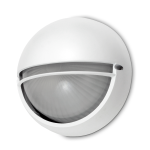 Okrągła lampa zewnętrzna IP44 KARIM WH