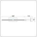 WYPRZEDAŻ Lampa nad lustro LED 9W 40cm ANETH IP20 biała