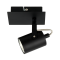 Lampa ścienno-sufitowa 1xGU10 MARK-1 BK IP20