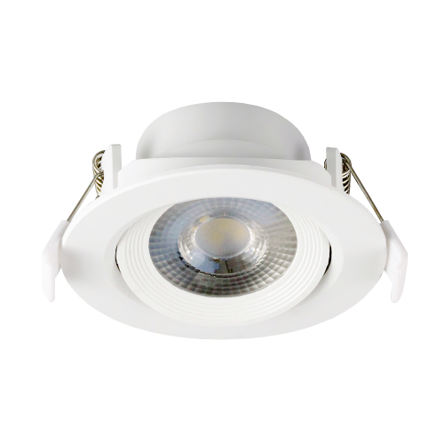 Lampa LED downlight wpuszczana KARO 7W średnica 9cm IP20 biała CCT
