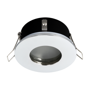 Wpuszczana oprawa halogenowa IP44 RIK-5 chrom