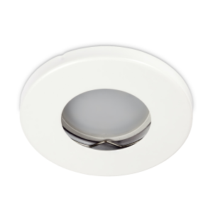 Wpuszczana oprawa halogenowa IP44 RIK-6 biały