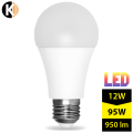Żarówka LED E27 - duży gwint SMD A60 12W biała zimna