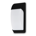 Kinkiet zewnętrzny oświetlenie elewacji TONKS E27 IP44 czarny