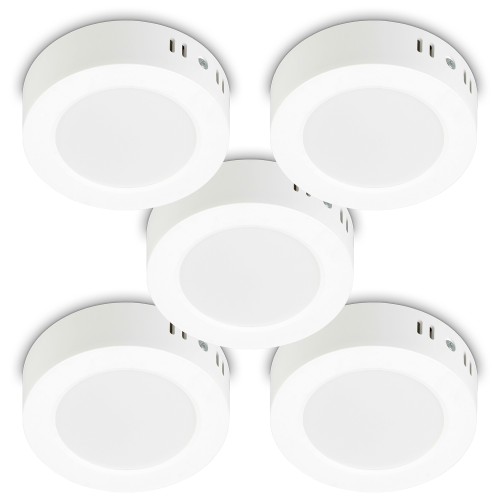 ZESTAW 5x Natynkowy panel LED 6W TREK
