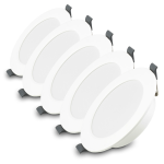 ZESTAW 5x Panel LED wpuszczany podtynkowy MODUS 6W CCT