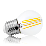 Żarówka LED Filament E27 G45 4W neutralna