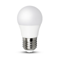 Żarówka LED E27 - duży gwint G45 6W=50W 500lm biała ciepła ściemnialna 