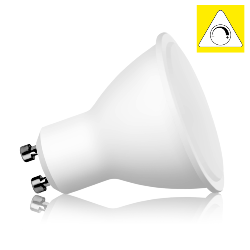 Ściemnialna żarówka LED GU10 230V 7W 500lm biała neutralna