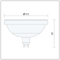 Żarówka LED GU10 ES111 230V 15W 1350lm biała ciepła