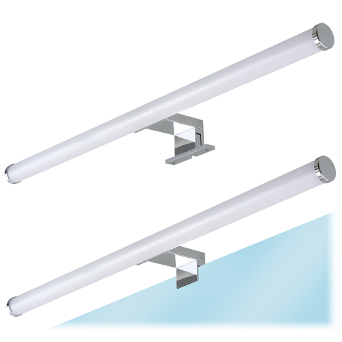 Lampa nad szafkę lustro LED 10W 60cm GAMA chrom