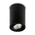 Ruchoma oprawa natynkowa średnica 7 cm GU10 ROLER-B czarny